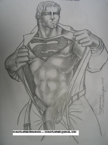 superman uncloth