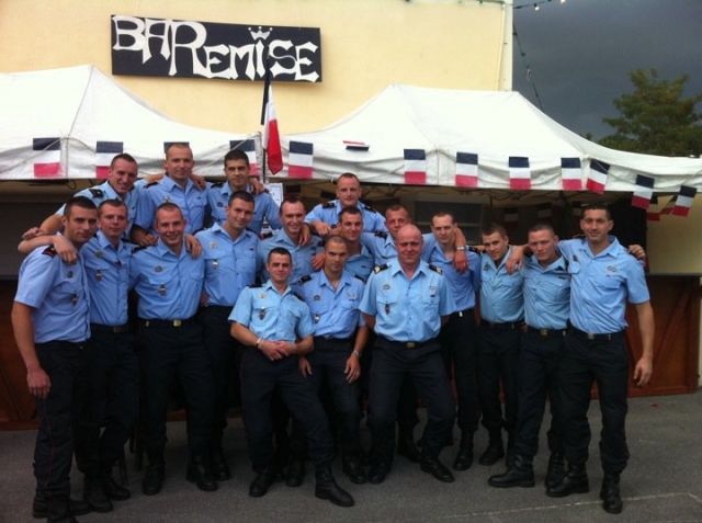 Pompiers de Paris en bottes