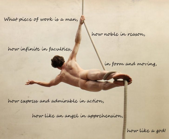 The male body: A work of art