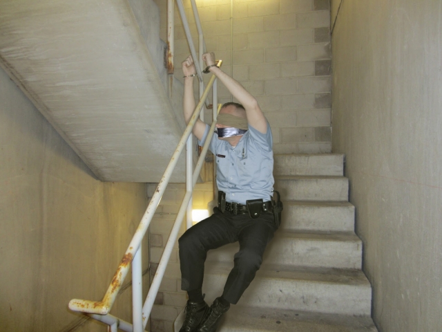 French Security Guard in Trouble