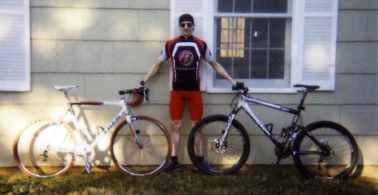 with my bikes