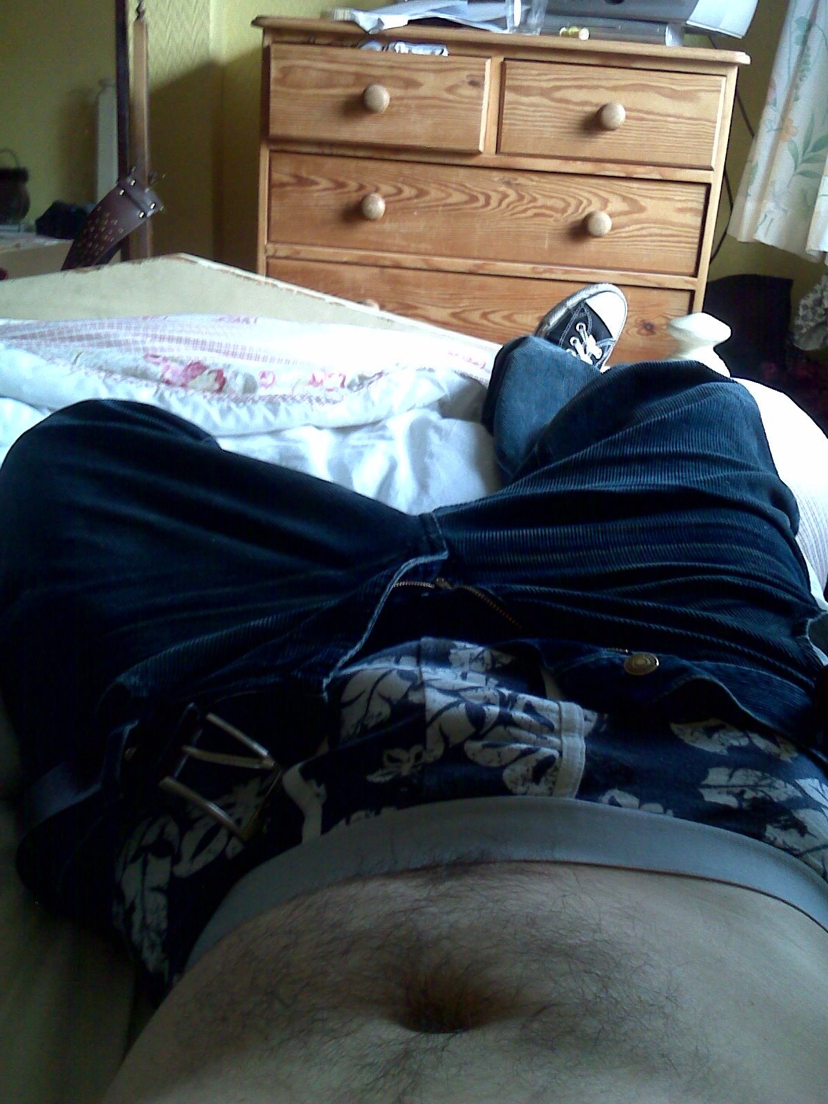 thinking about getting my cock out