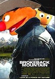 Bert & Ernie:  Brokeback Mountain