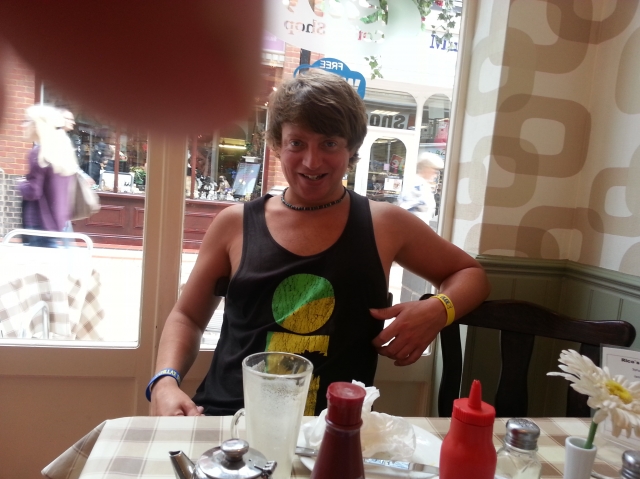 Gay Boy in Coffee Shop