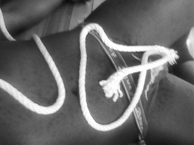 Tied up