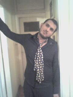 me with a tie