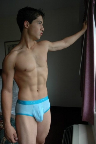 Twink in Blue