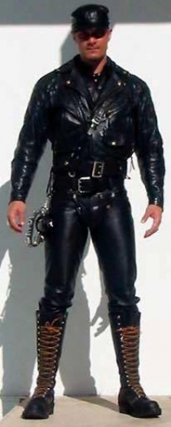 Me in leather