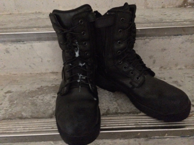 Cum on My Military Boots 