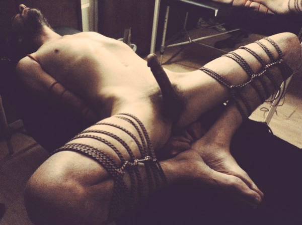 A slave is excited by being bound