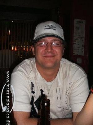 Me at work in blackpool