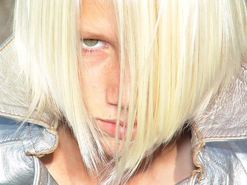 Like the angel, you are...