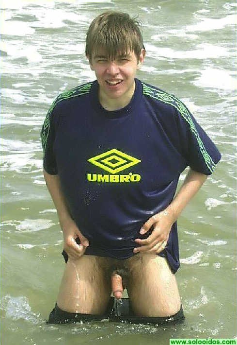 at the beach