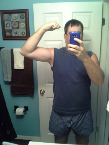 me flexing again