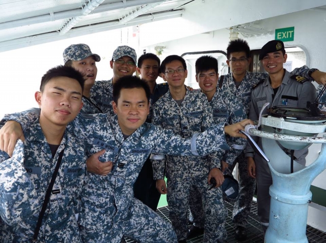 One of my Fav Singapore RSN Navy Officers