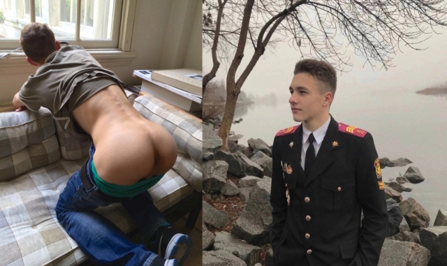 Russian military gay bottom cadet