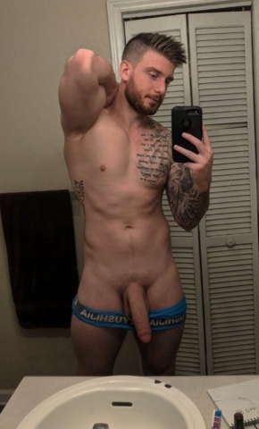 Huge Cock Selfie
