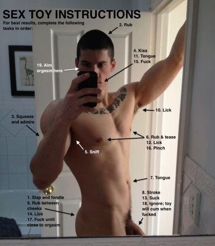 Sextoy instruction