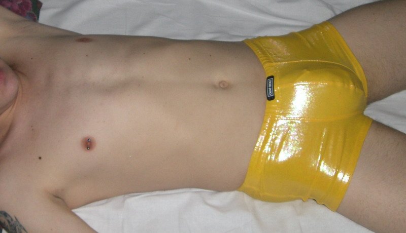 me in my speedo