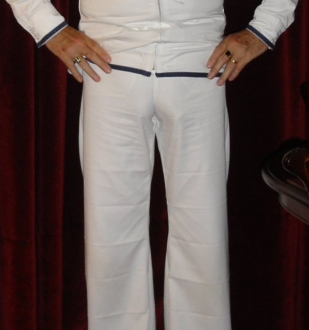 Sailor in tropical whites 2