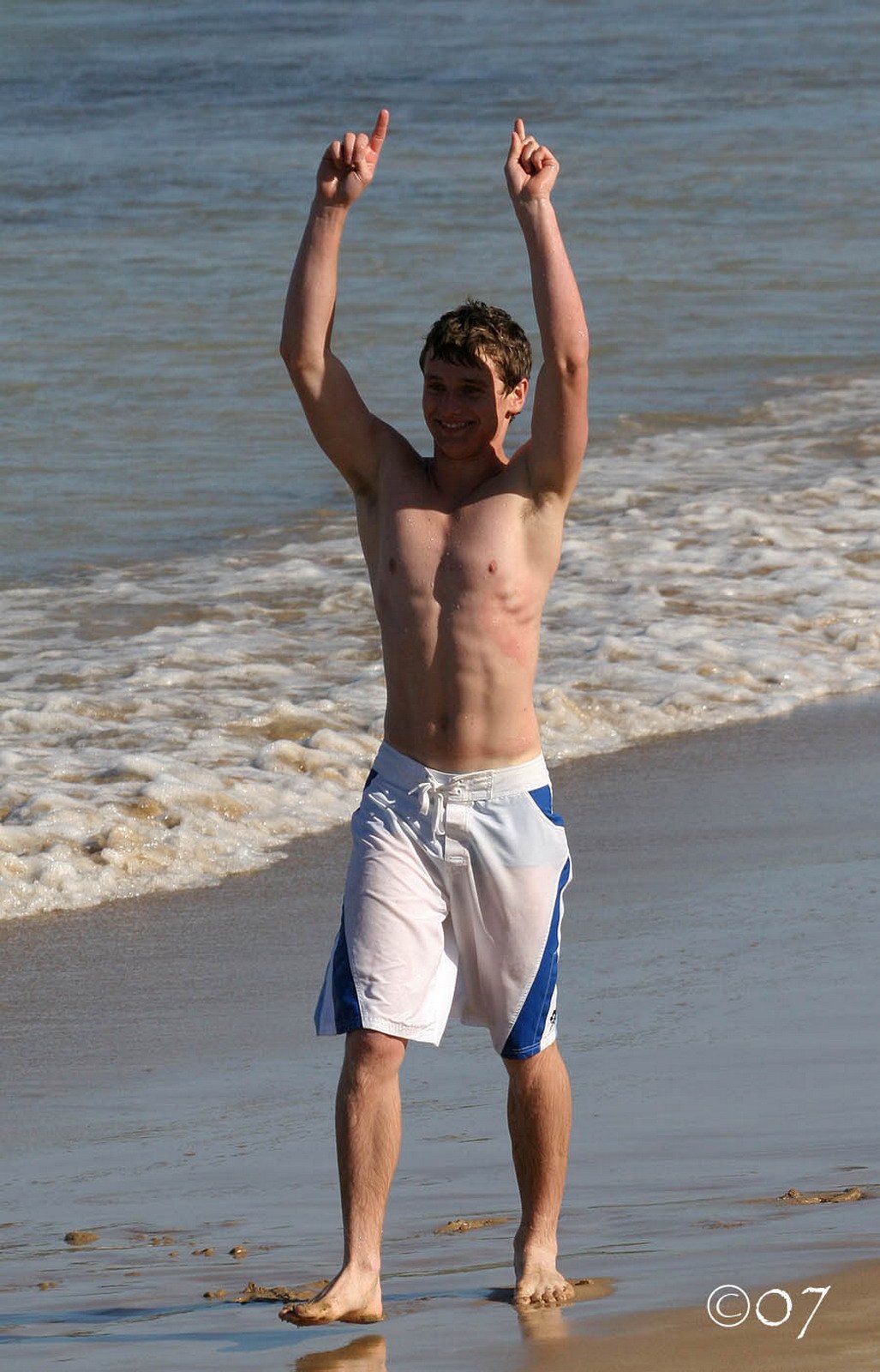 boy plage