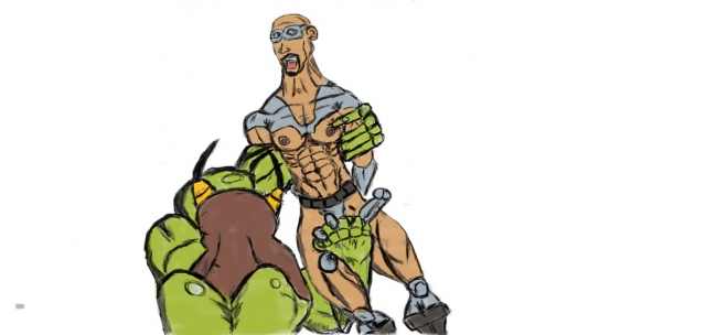 Superhero Ball Bust