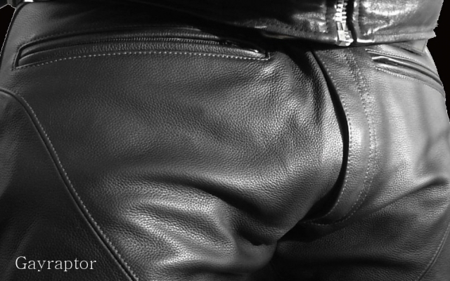 horny in my leather pants