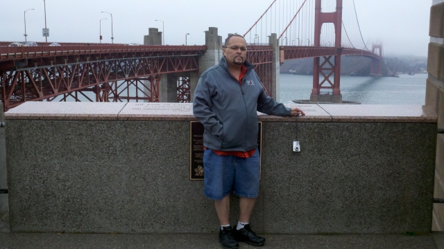 At SF Golden Gate Bridge