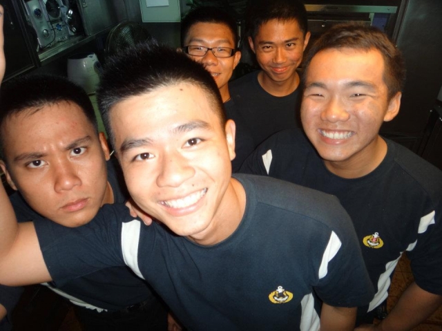 Singapore RSN Navy Per***nel On Board