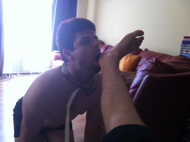 me worshipping a guys feet 2