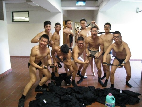Singapore Navy Cadet in OCS