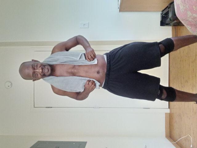 Dan M Nude Towel In Bedroom 1