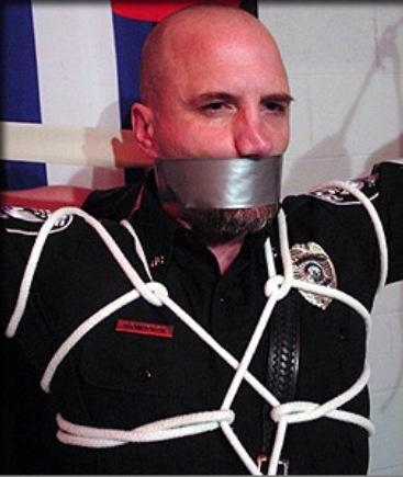 cop in bondage