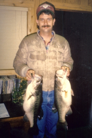 Gibbons Creek Reservoir ... big bass