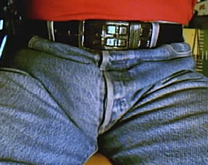 ActionBuddy's crotch avatar pic.