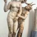 Group of Aphrodite, Pan and Eros. About 100 BC 