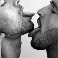 White twinks black Gay kissing gay
