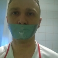 me tape gagged