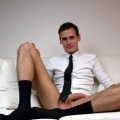 men in socks
