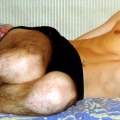 My another friends legs