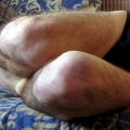 My another friends legs