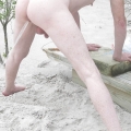 Me Showing At The Gay Beach-part 1
