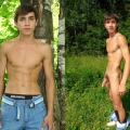 Twink Models: Clothed/Nude