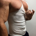 MUSCLE + FLEXING + GETTING MASSIVE