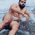 Wet Indian dick print