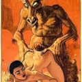 Anal demon impregnating young white delicate twink 