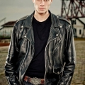 cute guys in leather