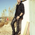 cute guys in leather