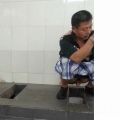 chinese daddies toilet shit