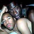 Dark skinned black twink piping light skinned twink 